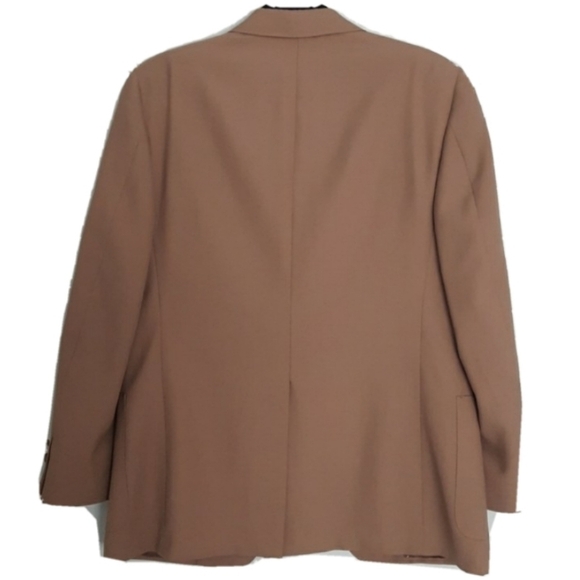 Hart Schaffner Marx By Christian Dior Brown Coat - Picture 2 of 6